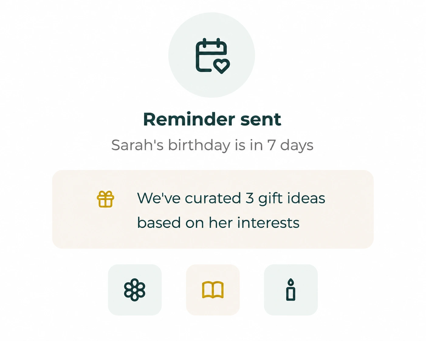 StoryDates for individuals — never miss an important occasion